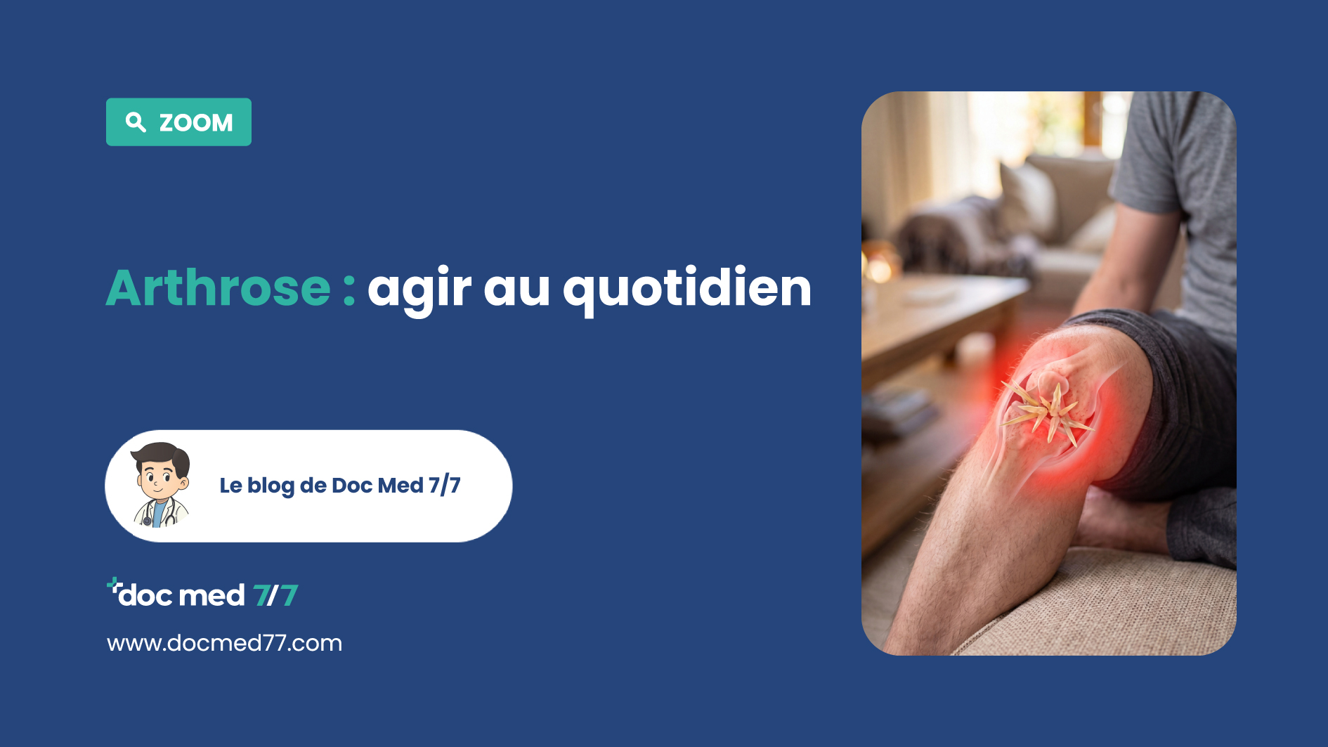Arthrose : comprendre cette usure articulaire . . .